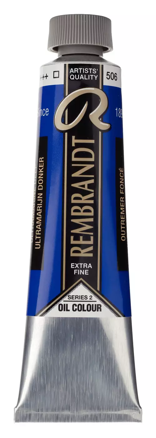 Oleo Rembrandt 40 ml Azul Ultramar Oscuro 506