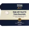 Paleta Papel Desechable Titan 40 Hojas