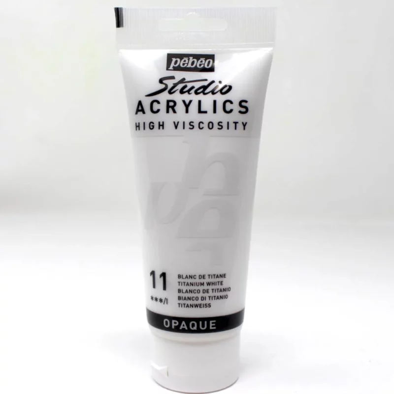 ACRILICO FINO STUDIO 100 ML BLANCO DE TITANIO Nº11