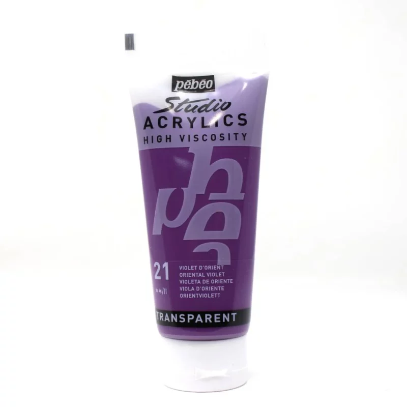 ACRILICO FINO STUDIO 100 ML VIOLETA DE ORIENTE Nº21