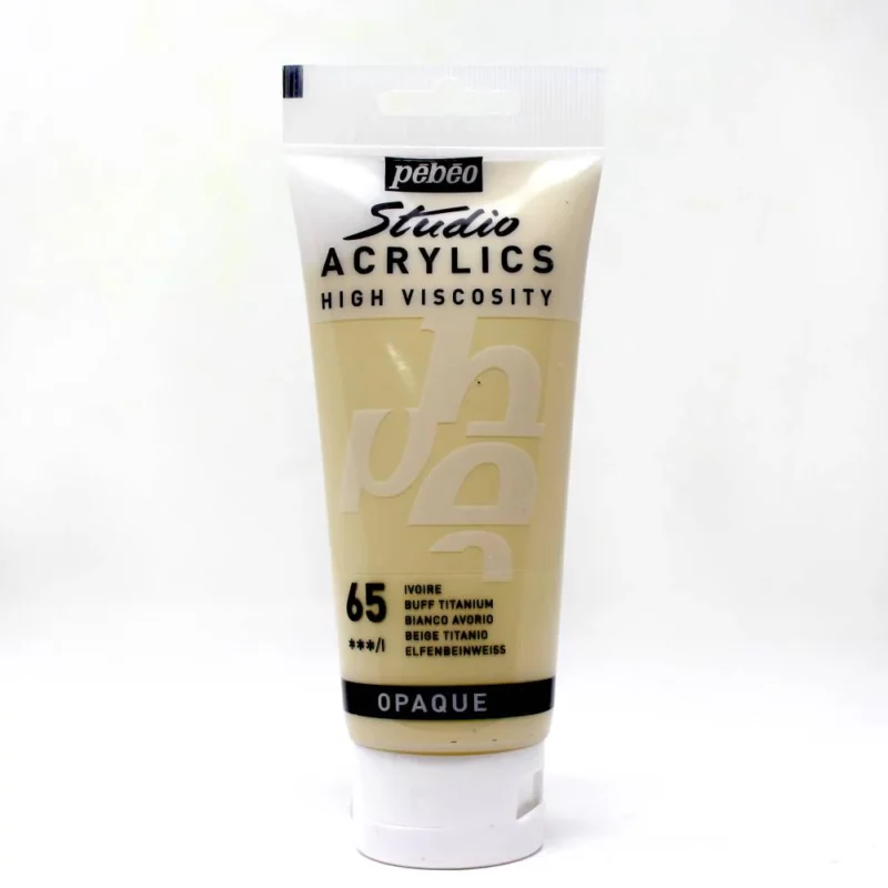 ACRILICO FINO STUDIO 100 ML MARFIL Nº65