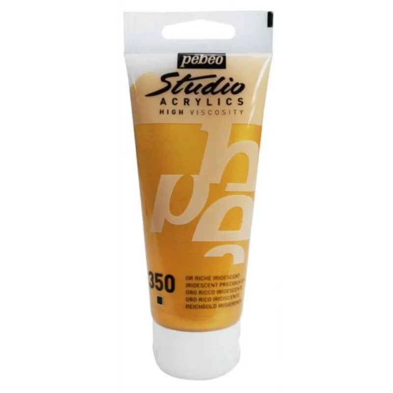 ACRILICO FINO STUDIO 100 ML ORO RICO Nº350