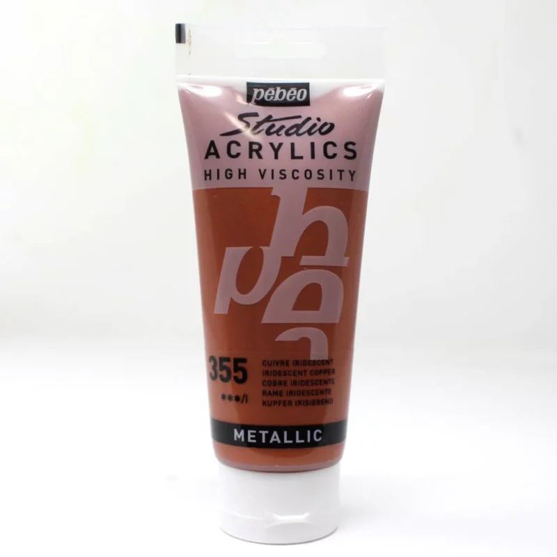 ACRILICO FINO STUDIO 100 ML COBRE Nº355