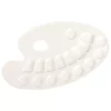 Paleta Plastico Ovalada con huecos 24,5x15cm