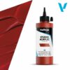 Acrylic Studio Vallejo 200 ml Rojo Cadmio Oscuro 45