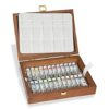Caja Schminke Horadam Aquarelle 24 tubos 5ml y Paleta de Porcelana