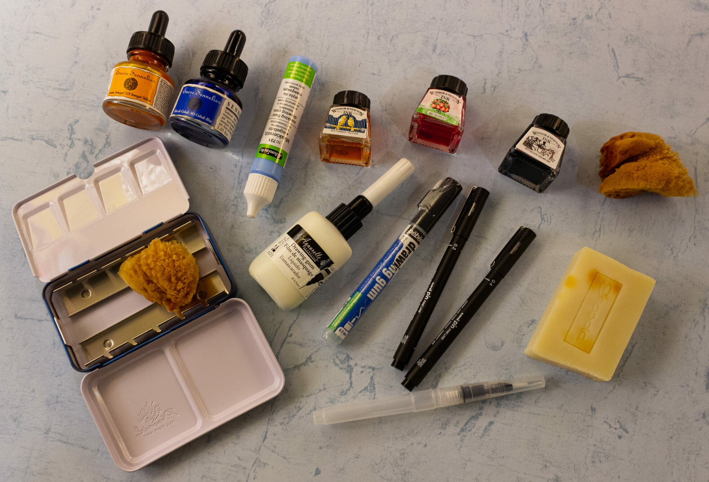 Accesorios de acuarela