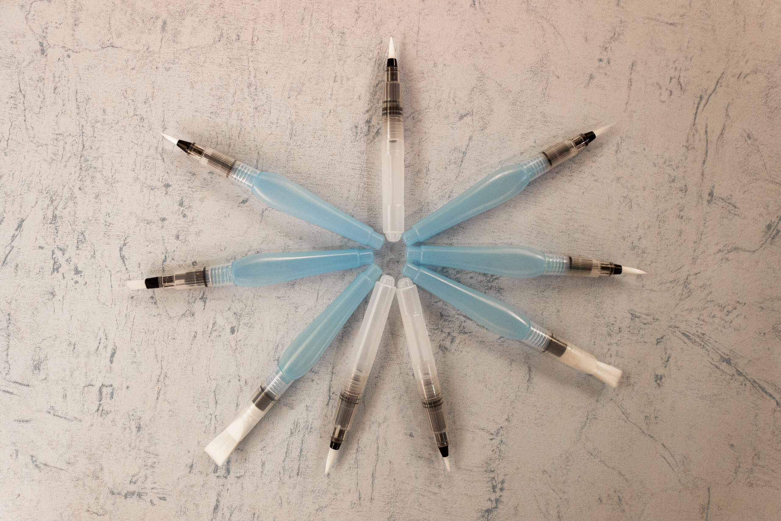 Pinceles con deposito