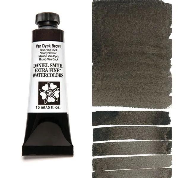 Daniel Smith acuarela extra fina tubo 15 ml van Dyck Brown