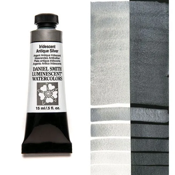 Daniel Smith acuarela extra fina tubo 15 ml Iridescent Antique Silver