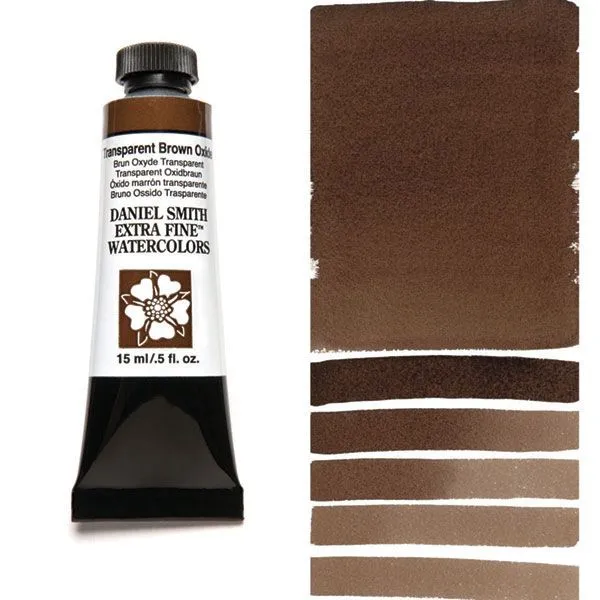 Daniel Smith acuarela extra fina tubo 15 ml Transparent Brown Oxide