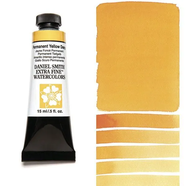 Daniel Smith acuarela extra fina tubo 15 ml Permanent Yellow Deep