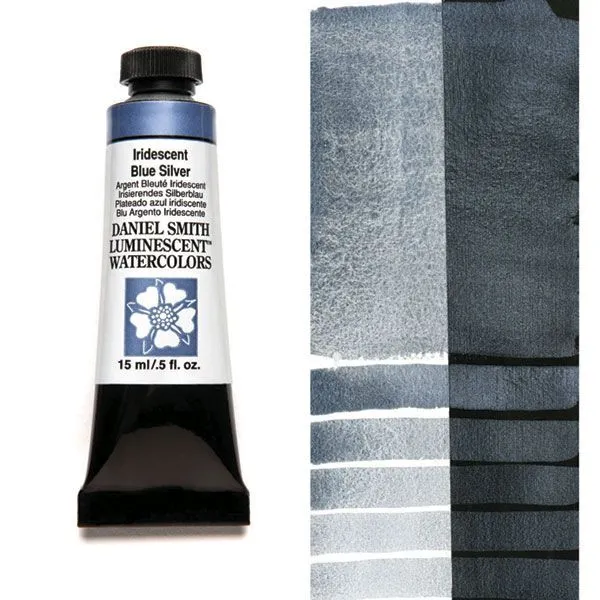 Daniel Smith acuarela extra fina tubo 15 ml Iridescent Blue-Silver
