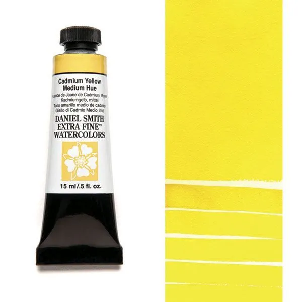 Daniel Smith acuarela extra fina tubo 15 ml Cadmium Yellow Medium Hue