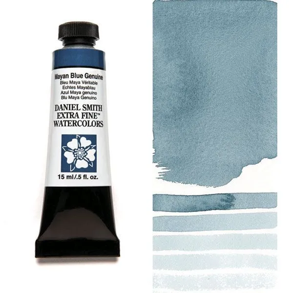 Daniel Smith acuarela extra fina tubo 15 ml Mayan Blue Genuine