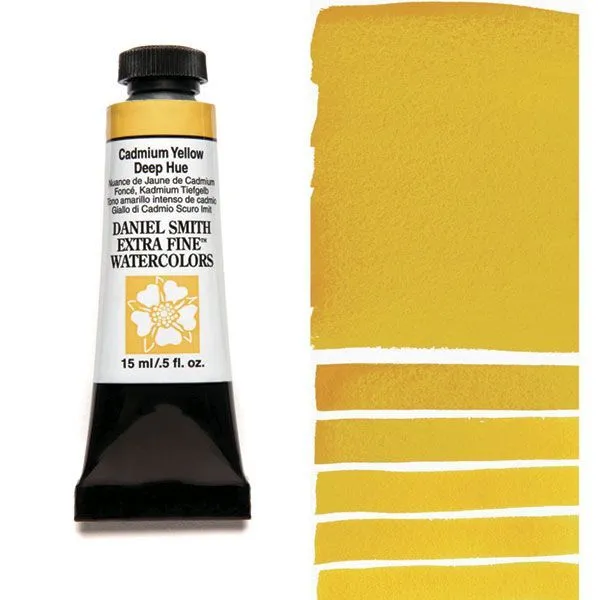 Daniel Smith acuarela extra fina tubo 15 ml Cadmium Yellow Deep Hue