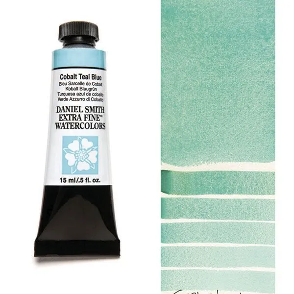 Daniel Smith acuarela extra fina tubo 15 ml Cobalt Teal Blue