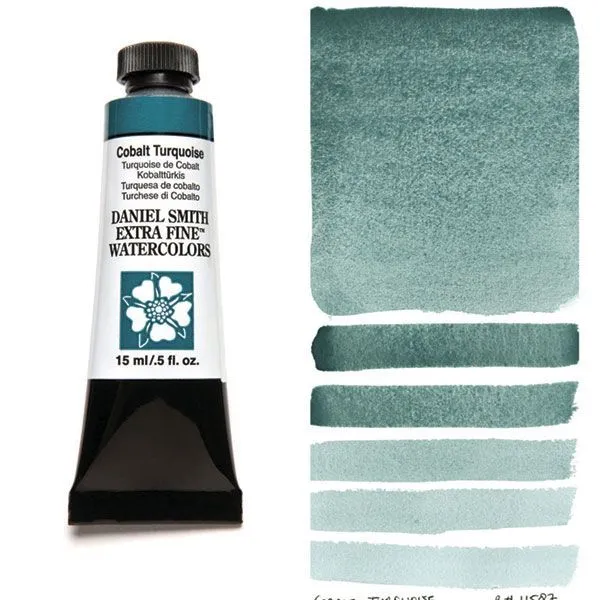 Daniel Smith acuarela extra fina tubo 15 ml Cobalt Turquoise
