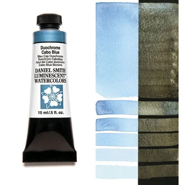 Daniel Smith acuarela extra fina tubo 15 ml Duochrome Cabo Blue