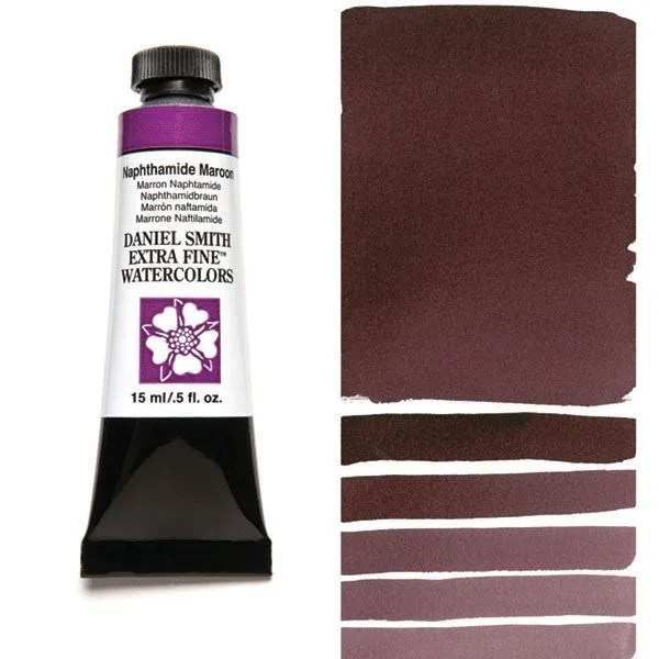 Daniel Smith acuarela extra fina tubo 15 ml Napthamide Maroon