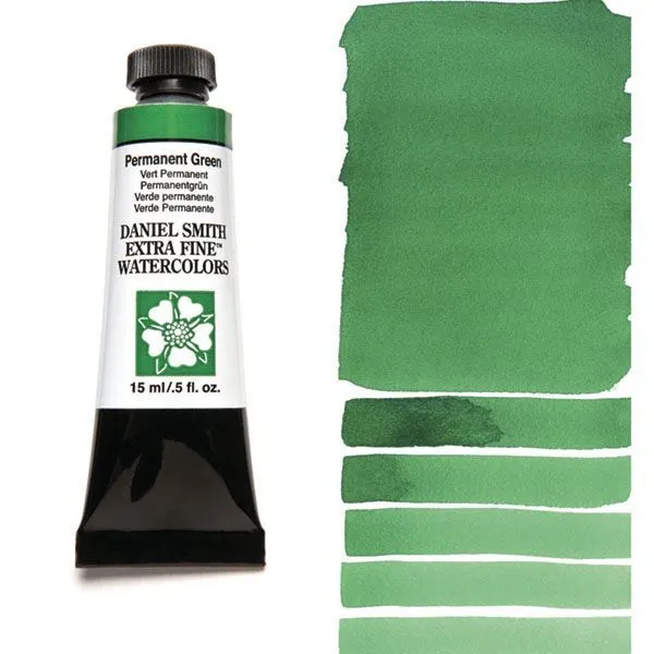 Daniel Smith acuarela extra fina tubo 15 ml Permanent Green