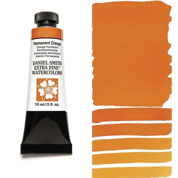 Daniel Smith acuarela extra fina tubo 15 ml Permanent Orange